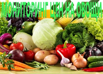 Еженедельный сравнительный анализ розничных цен на сезонные овощи в гипермаркетах города Липецка 