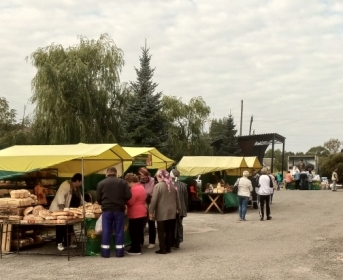 Ярмарка в селе Кривец Добровского района