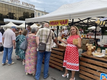 Ярмарка меда прошла сегодня в Липецке