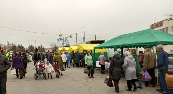 Предпасхальная ярмарка в селе Хлевное Хлевенского района
